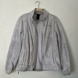 The North Face Women's Light Gray Teddy Jacket